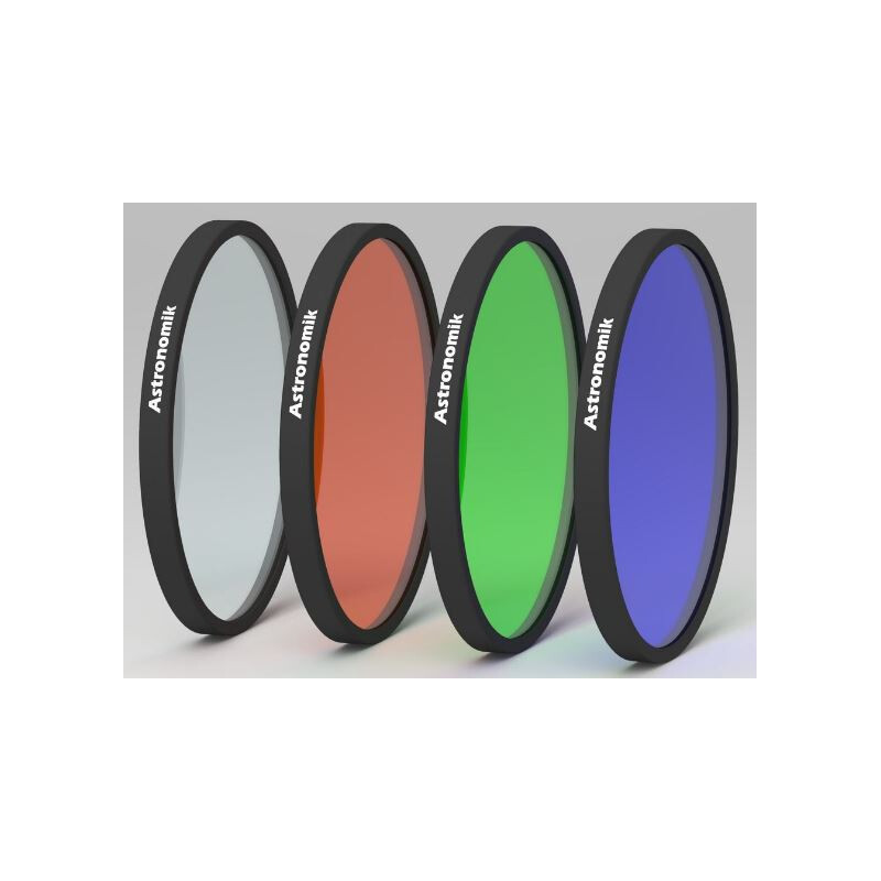Astronomik Juego de filtros L-RGB, tipo 2c, 50mm, con montura