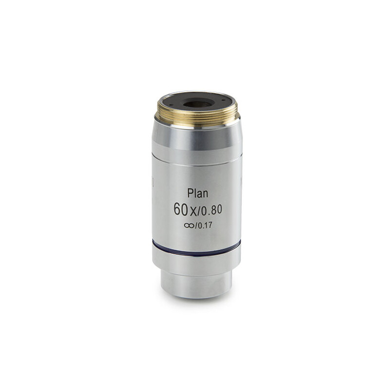 Objetivo Euromex DX.7260, 60/0,80 PLi plano, infinito, S, w.d. 0,3 mm (Delphi-X)