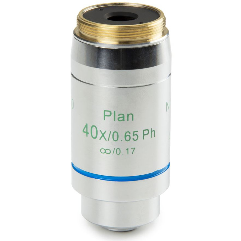 Objetivo Euromex DX.7740, 40x/0,65 PLPHi, plano, fase, infinito, S (Delphi-X)