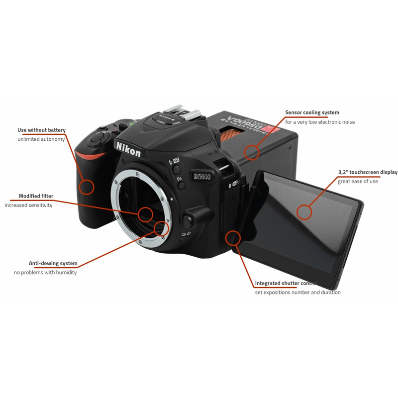 Nikon Cámara DSLR D5600a cooled