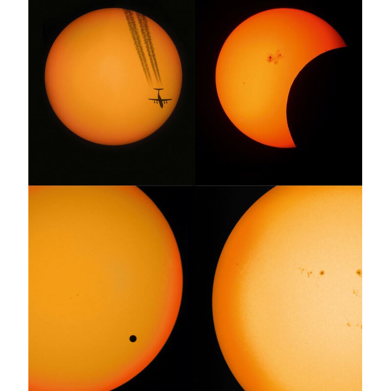Lunt Solar Systems Prismáticos Sonnenfernglas 6x30 Mini Sunocular OD5