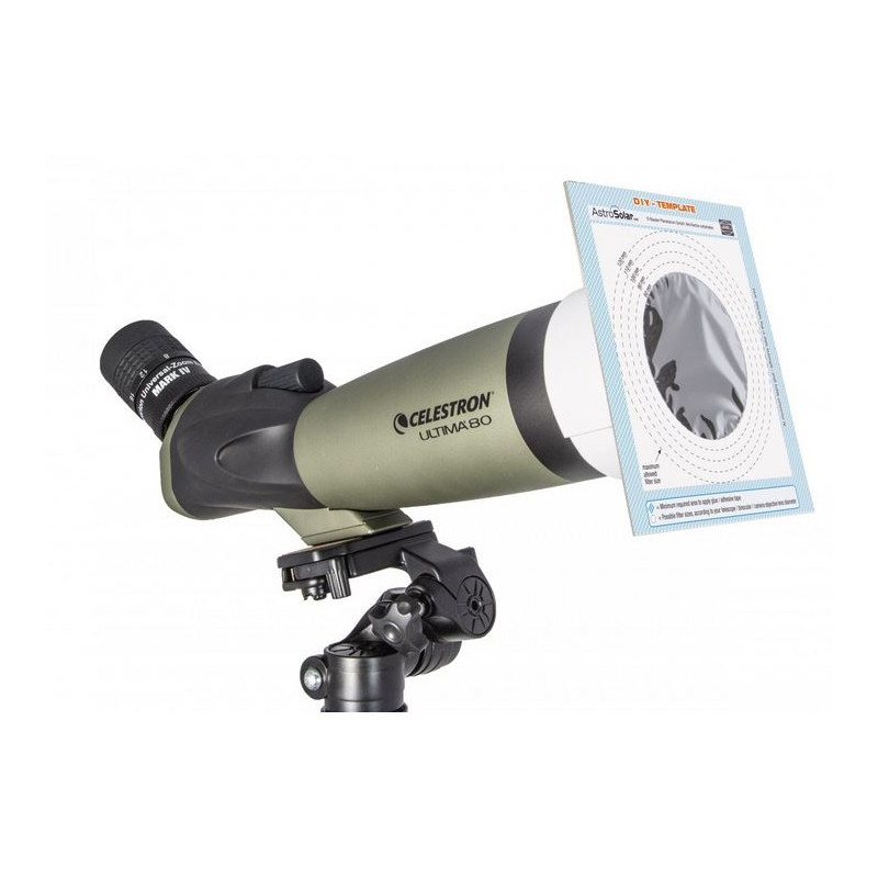 Baader Lámina filtrante Filterfolie AstroSolar® ECO-size Safety Folie OD 5.0, 140x155 mm