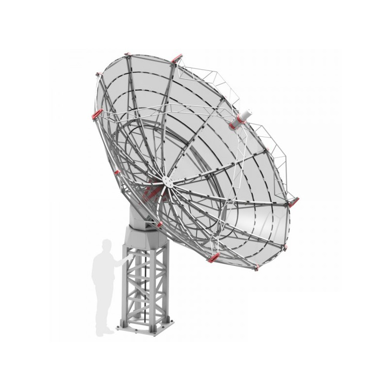 Radio2Space Radiotelescopio Spider 500A Advanced con montura AZ estanca GoTo