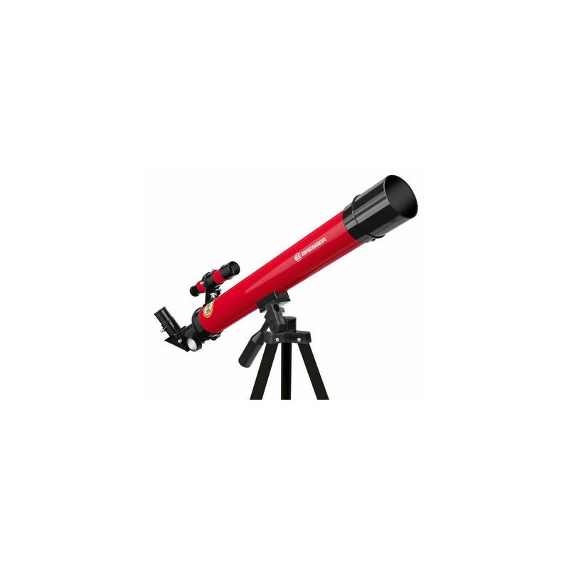 Bresser Junior Telescopio AC 45/600 AZ rojo