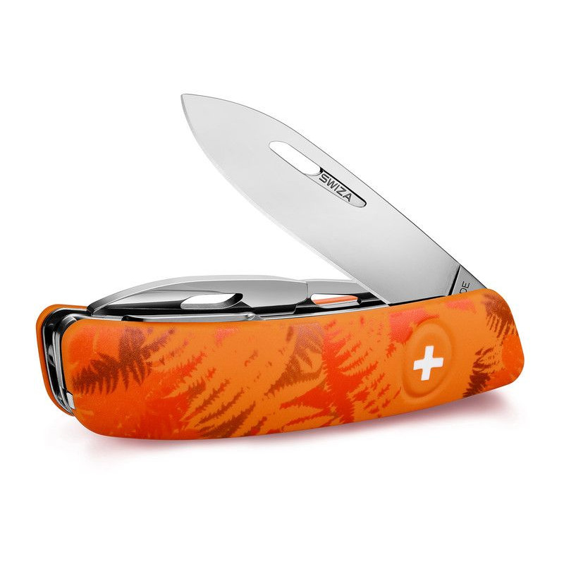 SWIZA Cuchillos Navaja suiza C03 FILIX Camo Farn, naranja