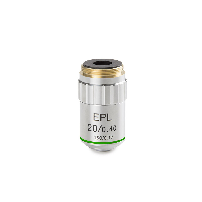 Euromex objetivo BS.7120, E-plan EPL 20x/0.40, w.d. 1.85 mm (bScope)