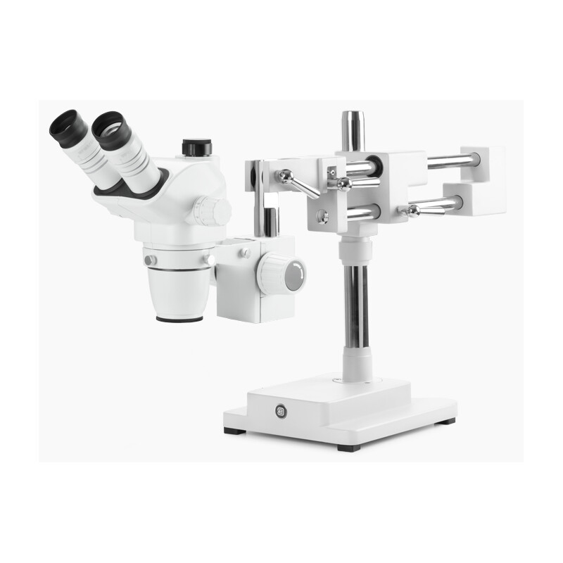Euromex NZ.1903-B-ESD, NexiusZoom ESD, soporte de brazo doble de 6,7x a 45x, con iluminación, ESD, trino