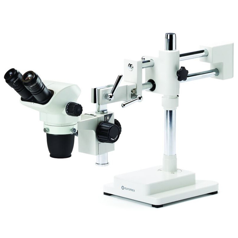 Euromex NZ.1702-B, NexiusZoom EVO, 6,5x a 55x, soporte de brazo doble, iluminación w.o., binocular