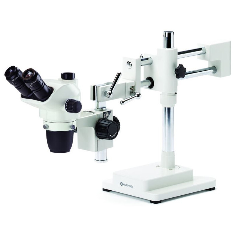 Euromex NZ.1703-B, NexiusZoom EVO, 6,5x a 55x, soporte de brazo doble, iluminación w.o., trino