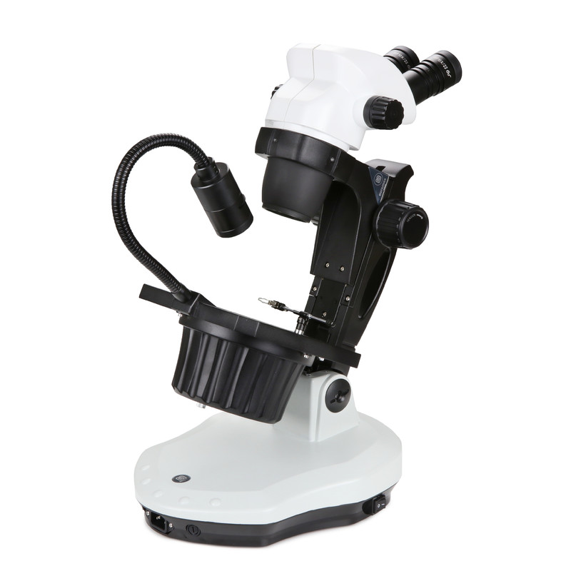 Euromex NZ.1902-GEML, NexiusZoom, 6,7x a 45x, 30W 6V HAL Luz transmitida, 1W LED Luz reflejada