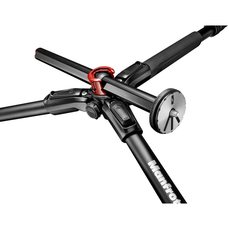 Manfrotto Trípode de aluminio MK190GOA4TB-BH con cabezal esférico