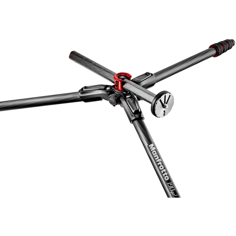 Manfrotto MK190GOC4TB-3W con cabezal de trípode tridimensional