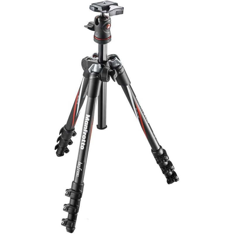 Manfrotto Trípode de carbono MKBFRC4-BH Befree con cabezal esférico