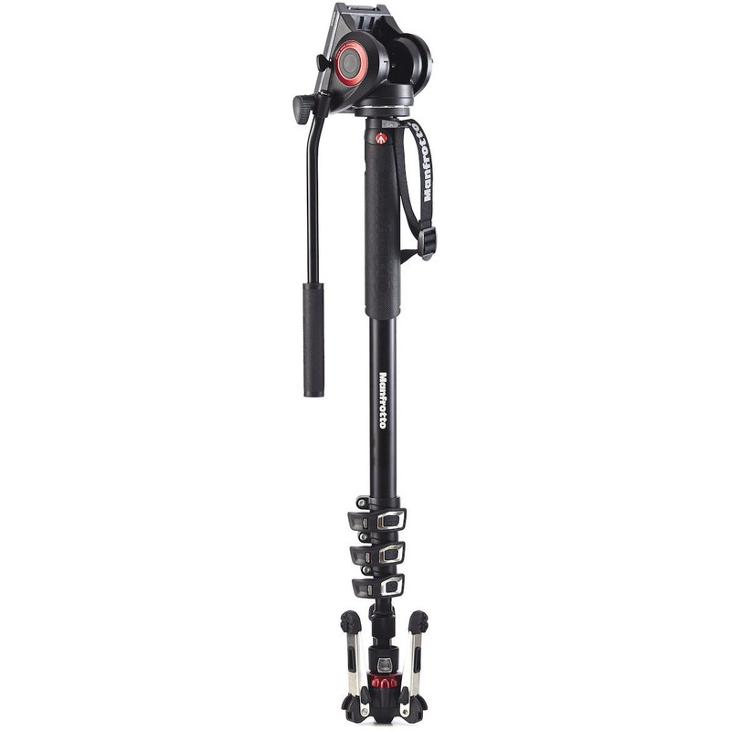 Manfrotto MVMXPRO500 con cabezal de trípode fluido