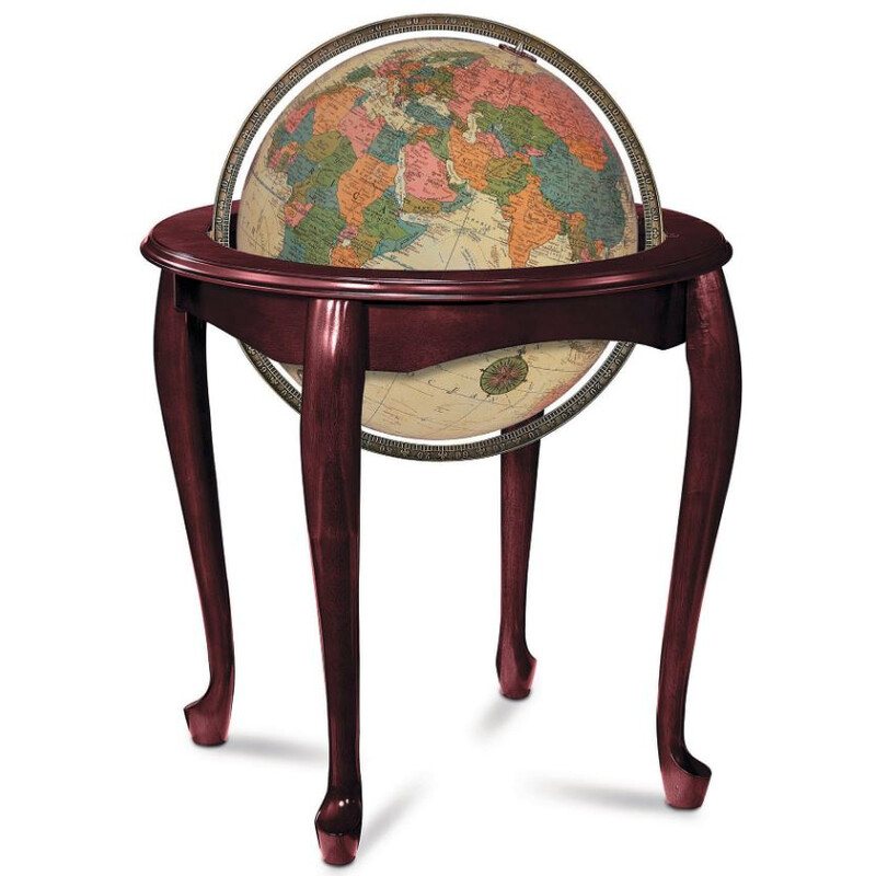 Replogle Globo terráqueo de pie Queen Anne 40cm