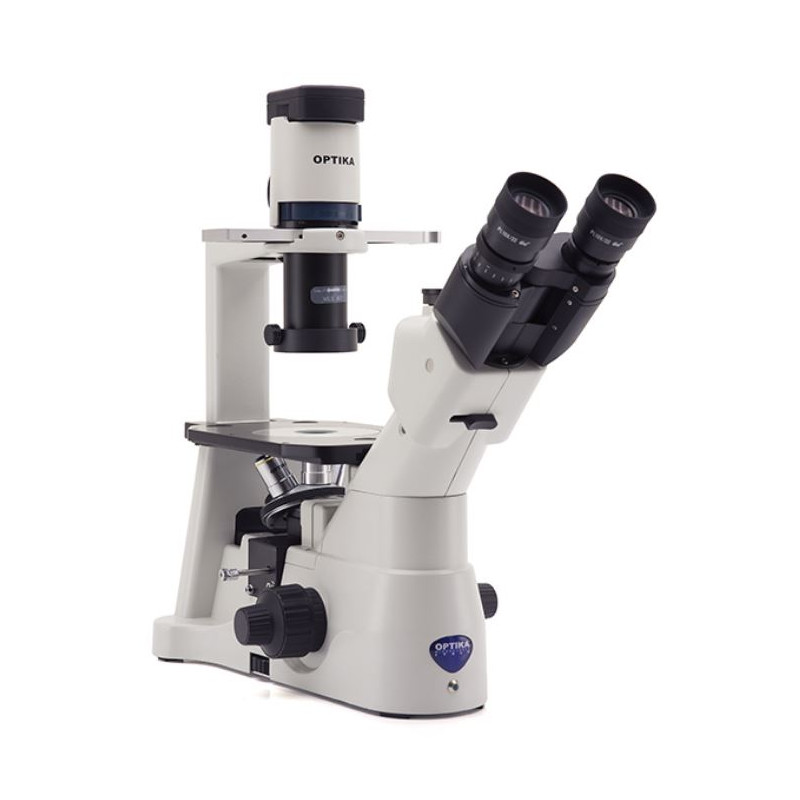 Optika Microscopio invertido IM-3LD, IOS, LED-FLUO, LWD, 400x, trino