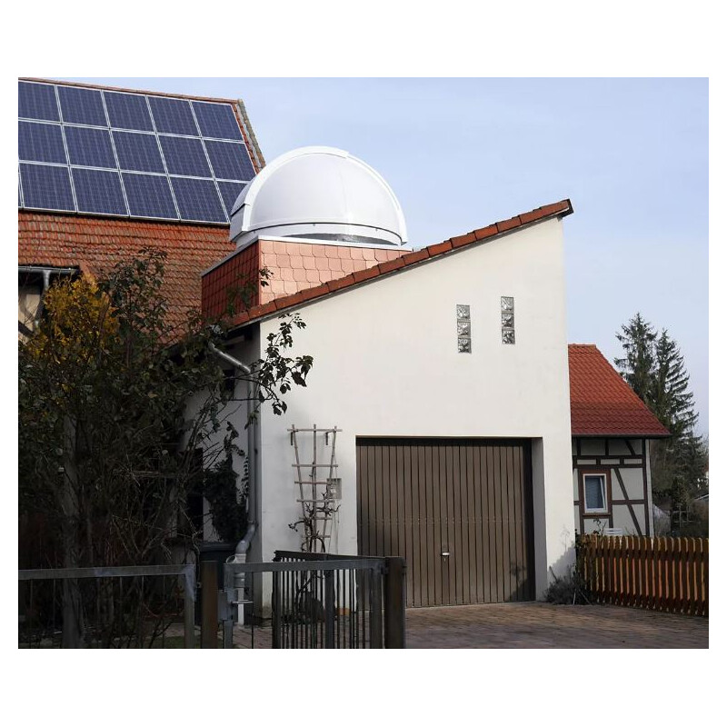 Pulsar Cúpula para observatorio de 2,2 m con anillo