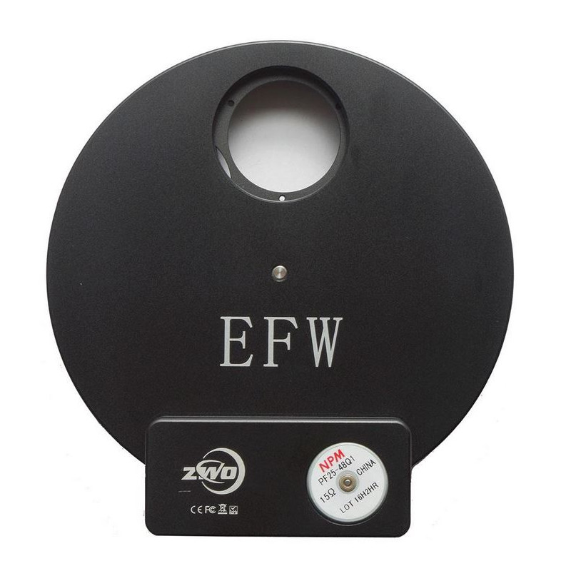 ZWO Rueda de filtros motorizada EFW 7x36 mm sin montura