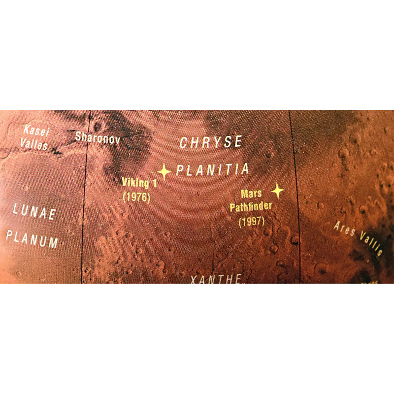 Sky-Publishing Mini globos terráqueos Marte