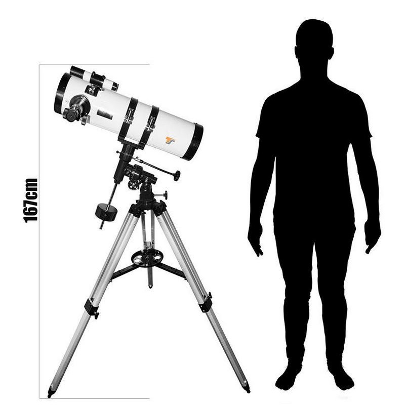 TS Optics Telescopio N 130/650 Starscope EQ3-1