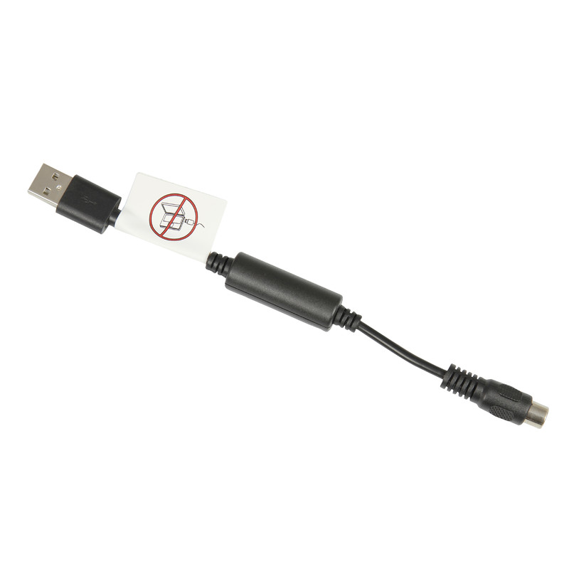Omegon Cable RCA USB de para manguito calefactado