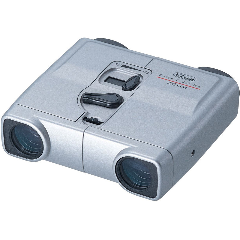 Vixen Pocket Zoom 5-15x17, de color de plata