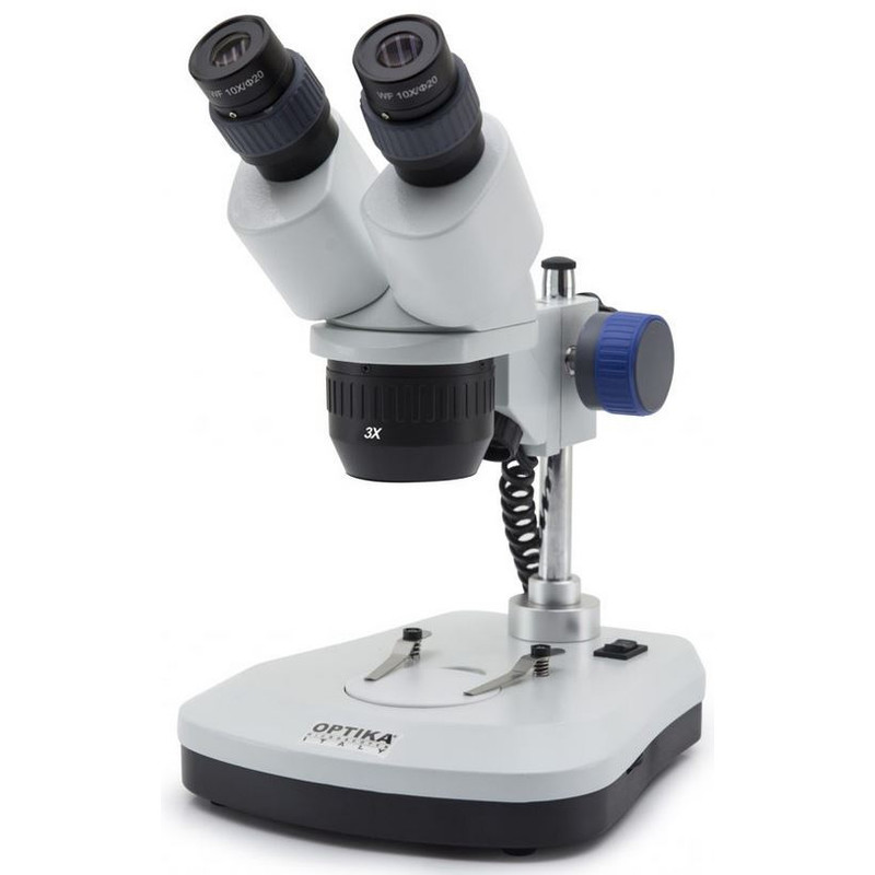 Optika Microscopio estereo 10x, 30x, columna, SFX-32
