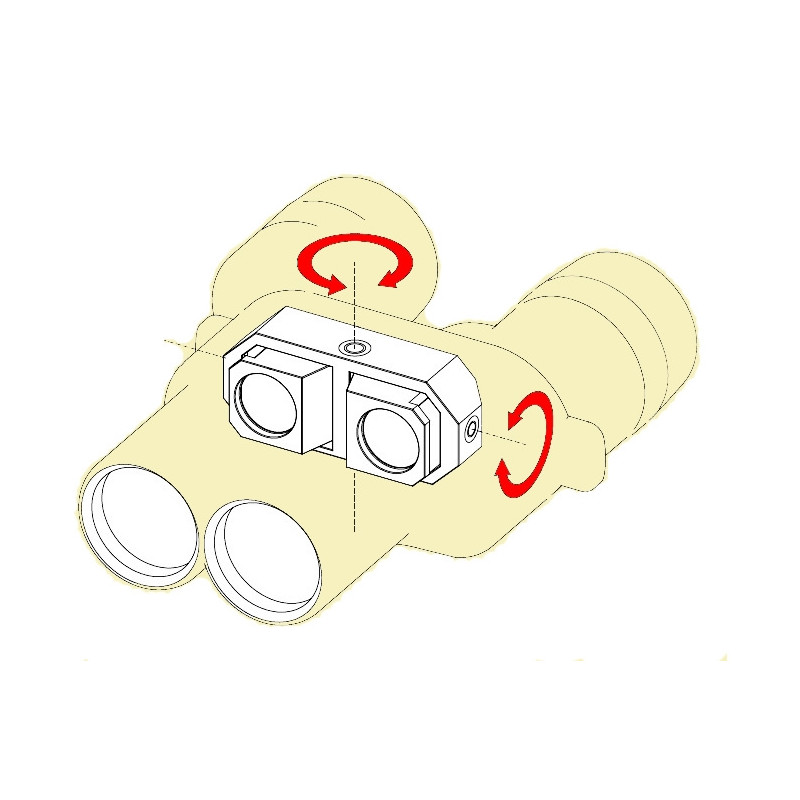 Vixen Prismáticos con estabilizador de imagen Atera H12x30 4.2° Vibration Canceller