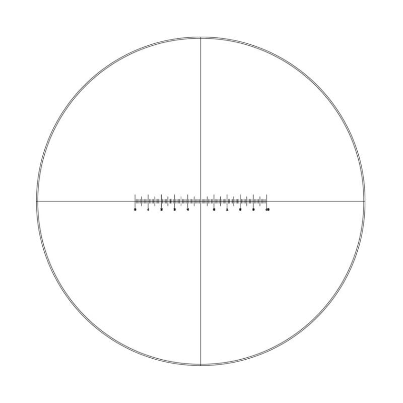 Motic Ocular micrométrico WF10X/23 mm, determinación de proporciones (SMZ-171)