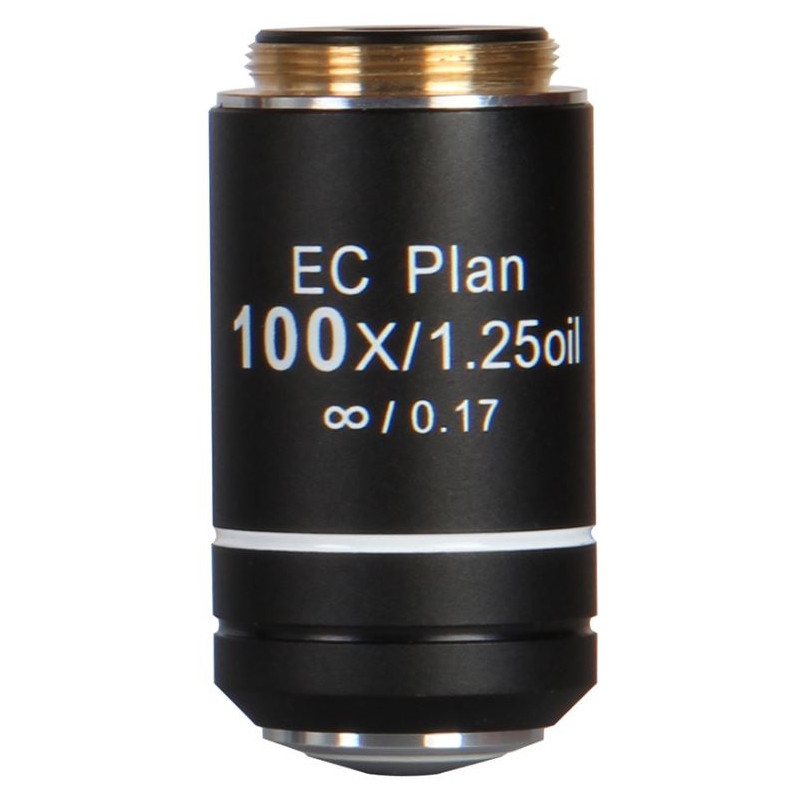 Motic objetivo EC PL, CCIS, plan, achro, 100x/1.2, S, Oil w.d. 0.15mm