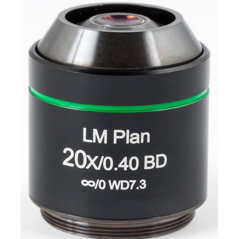Motic objetivo LM BD PL, CCIS, LM, plan, achro, BD 20x/0.4 w.d.7.3mm (AE2000 MET)