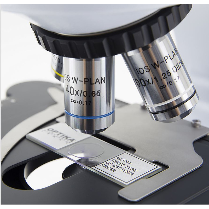 Optika Microscopio B-510BFIVD, trino, W-PLAN IOS, 40x-1000x, IVD