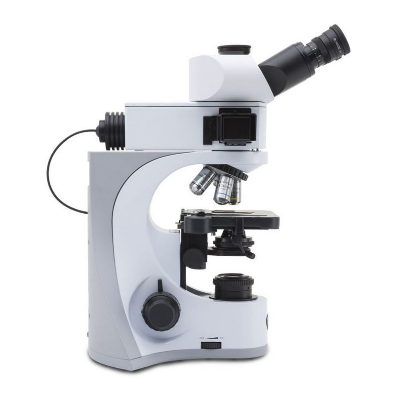 Optika Microscopio B-510LD2, fluorescencia, trino, 1000x, IOS, azul, verde