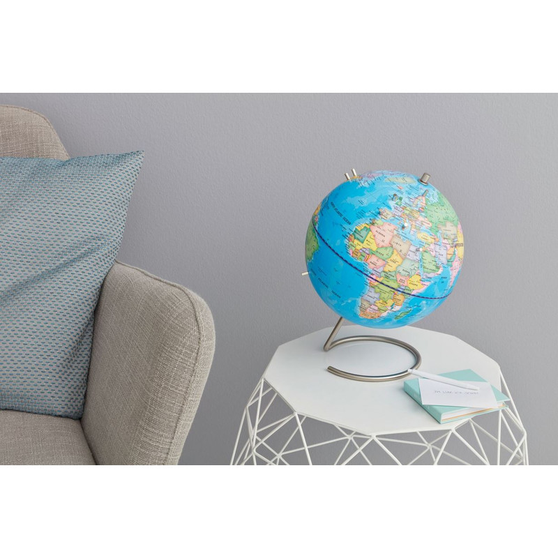 TROIKA emform globo Magnet Political incluso 10 imanes 23cm