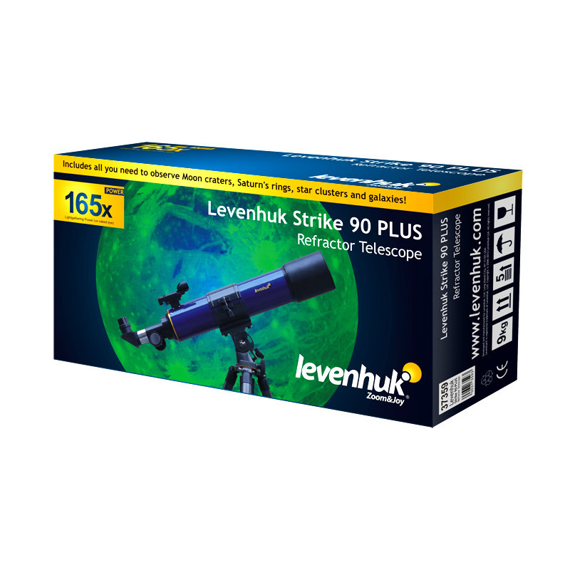 Levenhuk Telescopio AC 90/600 Strike PLUS AZ