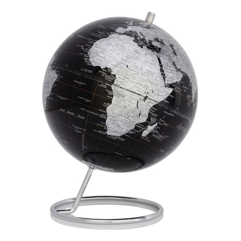 TROIKA Globo terráqueo Galaxy Black 24cm