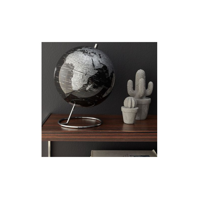 TROIKA Globo terráqueo Galaxy Black 24cm