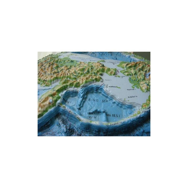 geo-institut Globo en relieve (inglés), 65 cm