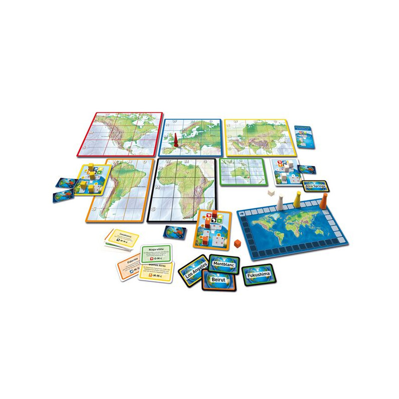 Kosmos Verlag Die Welt - Singapur, wo liegt das nur? ("El mundo - Singapur, ¿por dónde queda?"), juego de editorial Kosmos