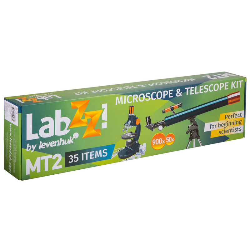 Levenhuk Juego de telescopio y microscopio LabZZ MT2