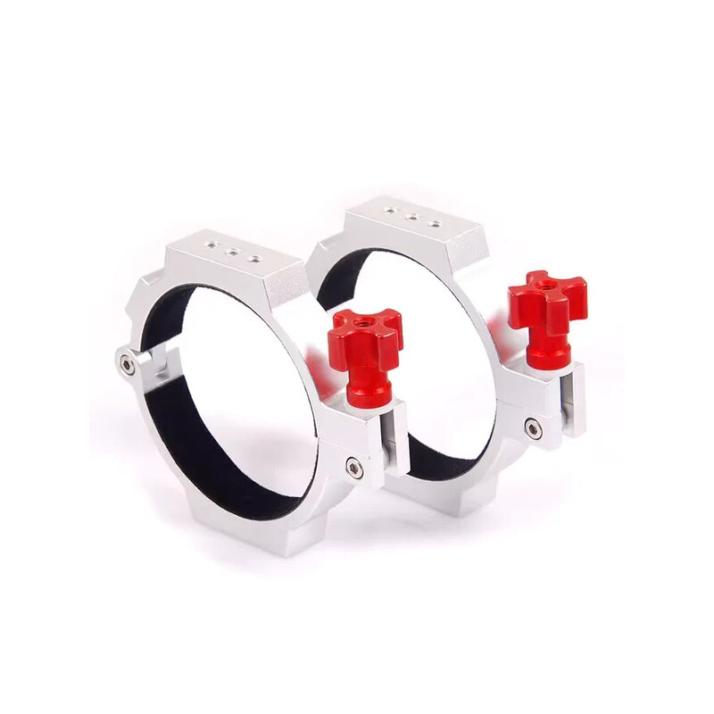 ASToptics Abrazaderas ANILLOS POR CNC DE 80 mm PARA TUBOS (TAK FS-60) (par)