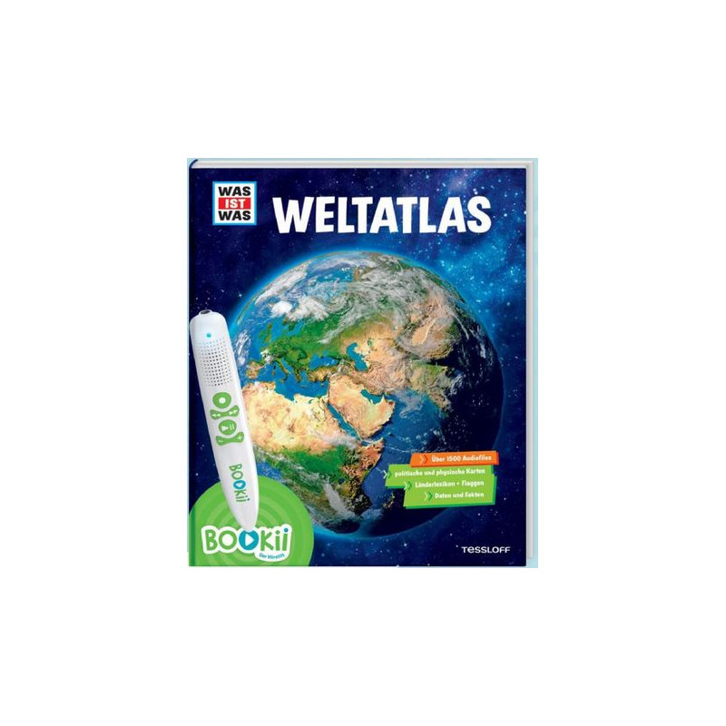 Tessloff-Verlag BOOKii WAS IST WAS Starter Set Atlas mundial