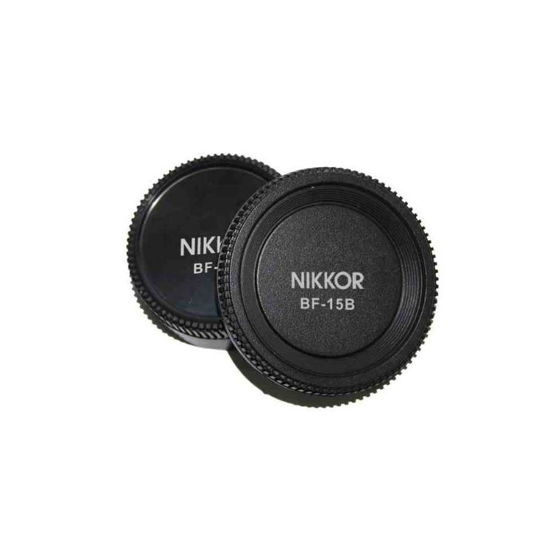 Pixel Guardapolvos Tapa trasera de objetivo BF-15L + tapa de cuerpo BF-15B para Nikon