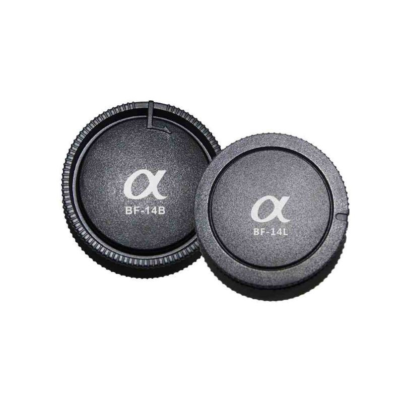 Pixel Guardapolvos Tapa trasera de objetivo BF-14L + tapa de cuerpo BF-14B para Sony