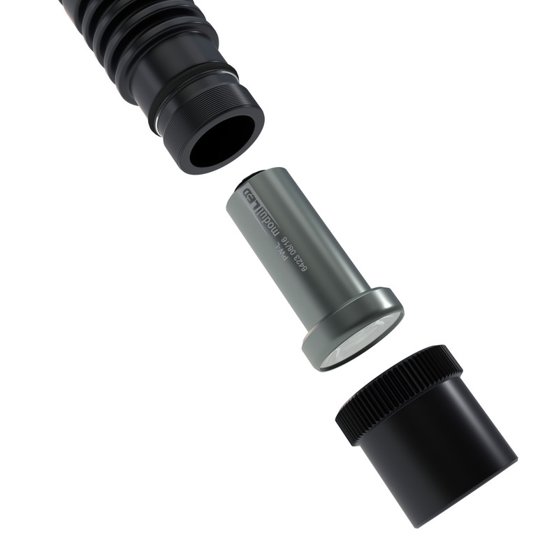 StarLight Opto-Electronics IL12-450 de 2 brazos, con cristal protector, de 2 brazos, longitud de brazo 450 mm