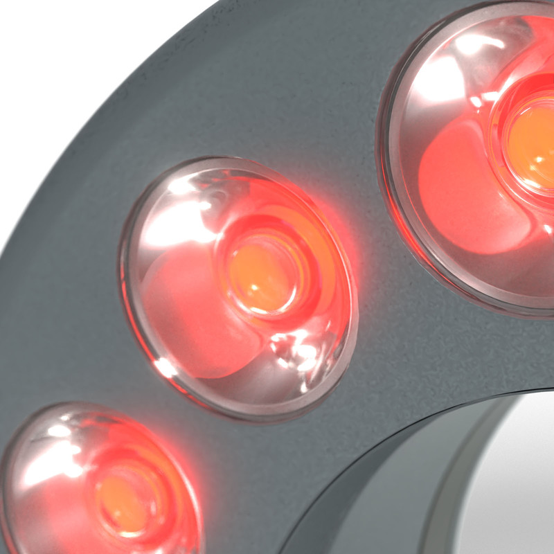 StarLight Opto-Electronics RL12-18s-S4 R, rojo (625 nm), Ø 66mm