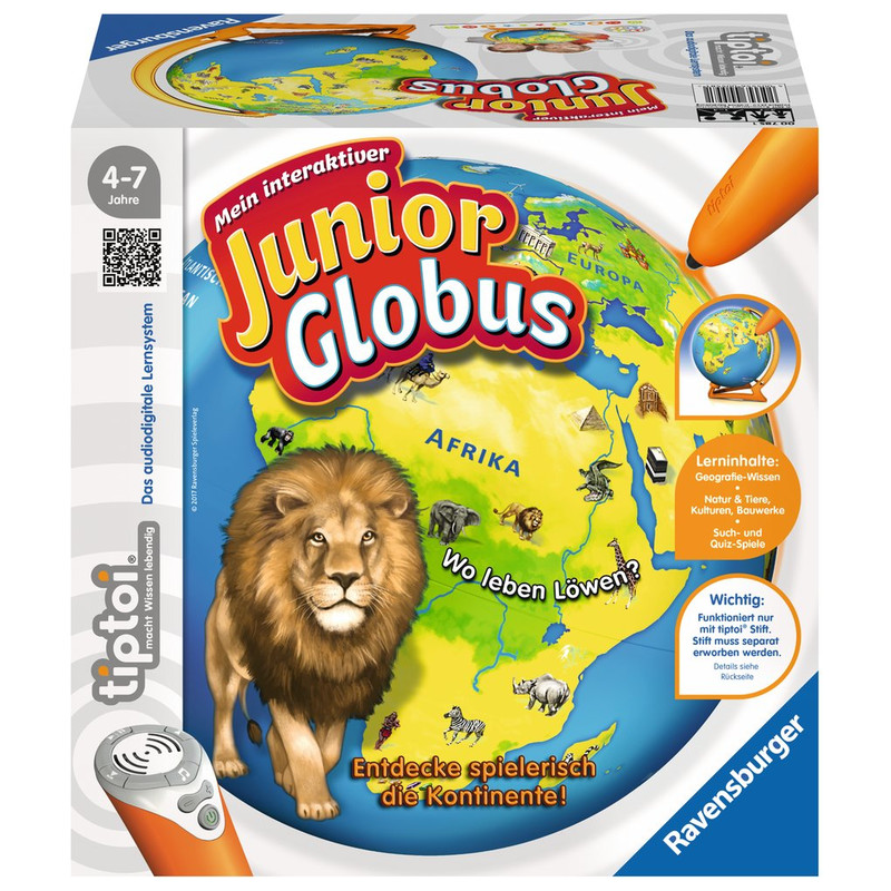 tiptoi Globo Junior Interactivo 23cm