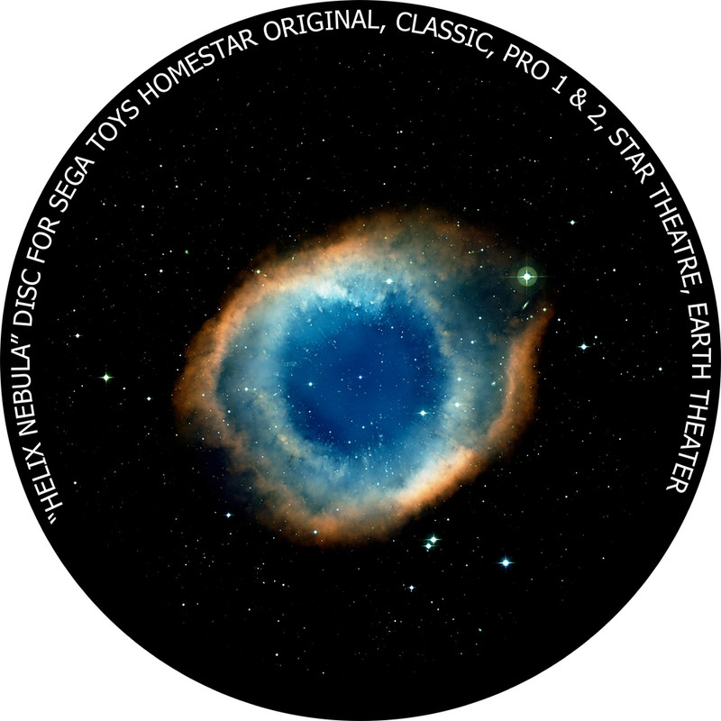 Redmark Diapositiva para planetario Homestar de Sega: nebulosa de la Hélice