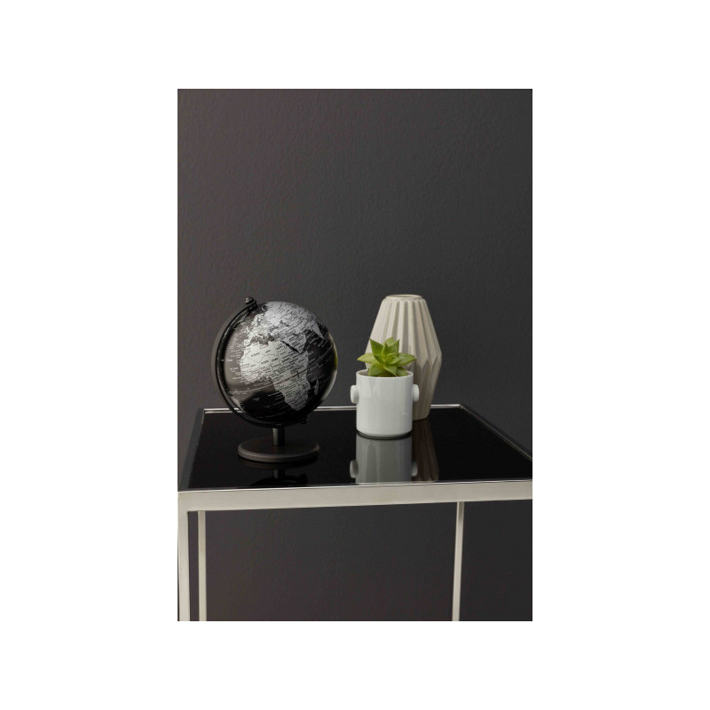 TROIKA Mini globos terráqueos Gagarin Matt Black 13cm