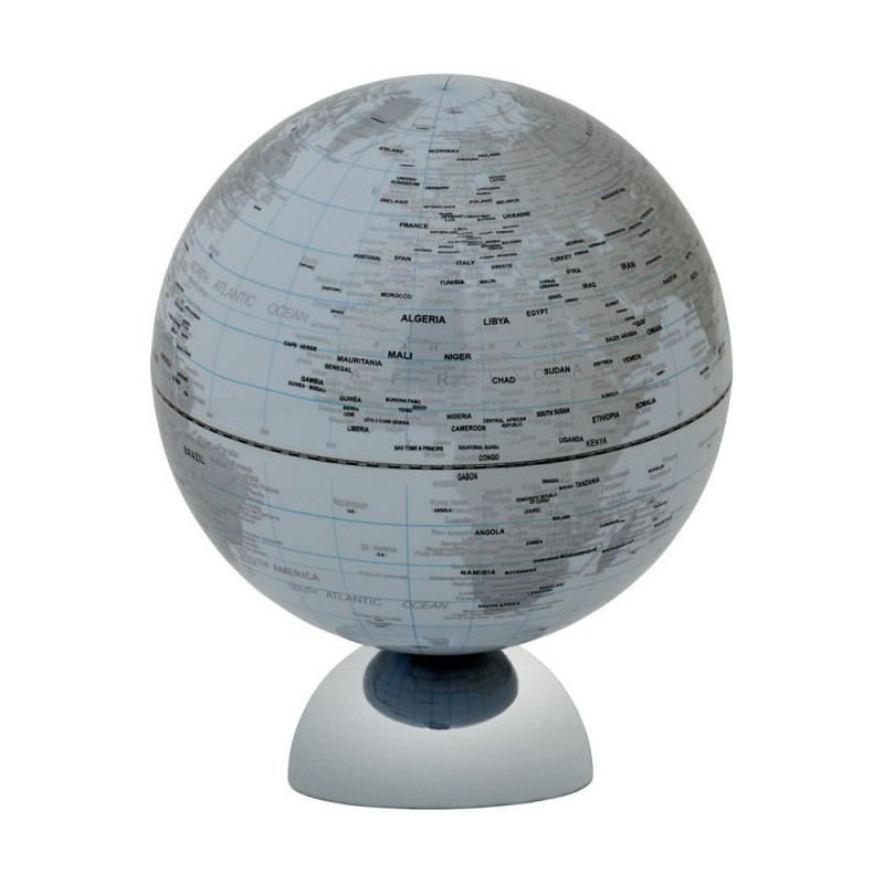 TROIKA Globo terráqueo Andromeda White 25cm